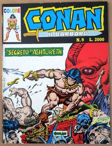 Conan barbaro colore 9 - conan, il