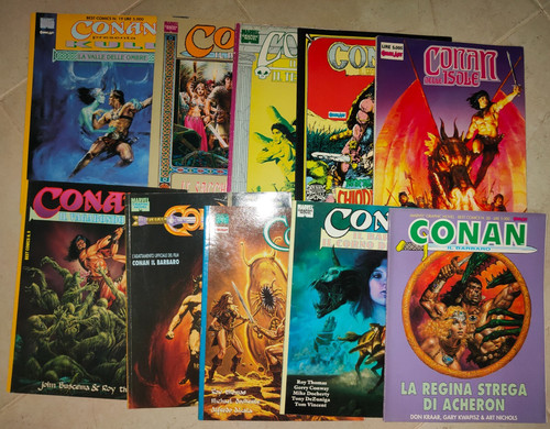 Conan barbaro graphic - barbaro, novel