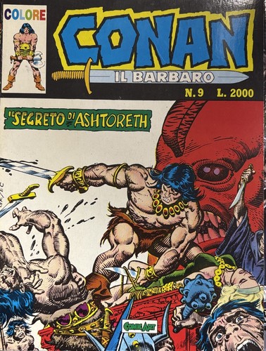 Conan barbaro colore comic - conan,